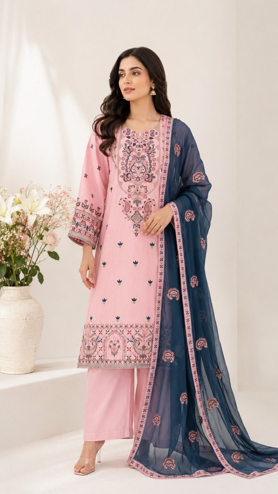Zareen baby pink